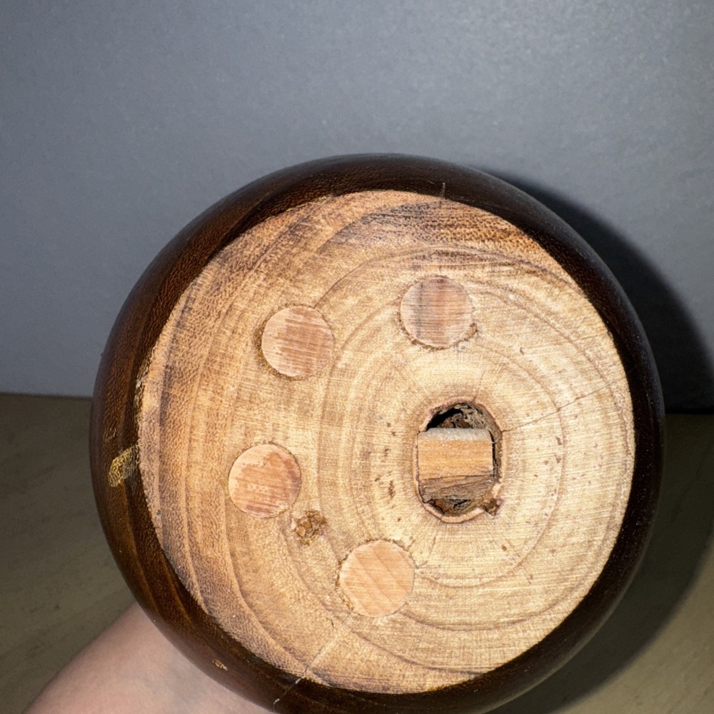 Wood Vase Flower Vase 10 Inch‎ Home Decor Multipurpose use - Picture 8 of 11